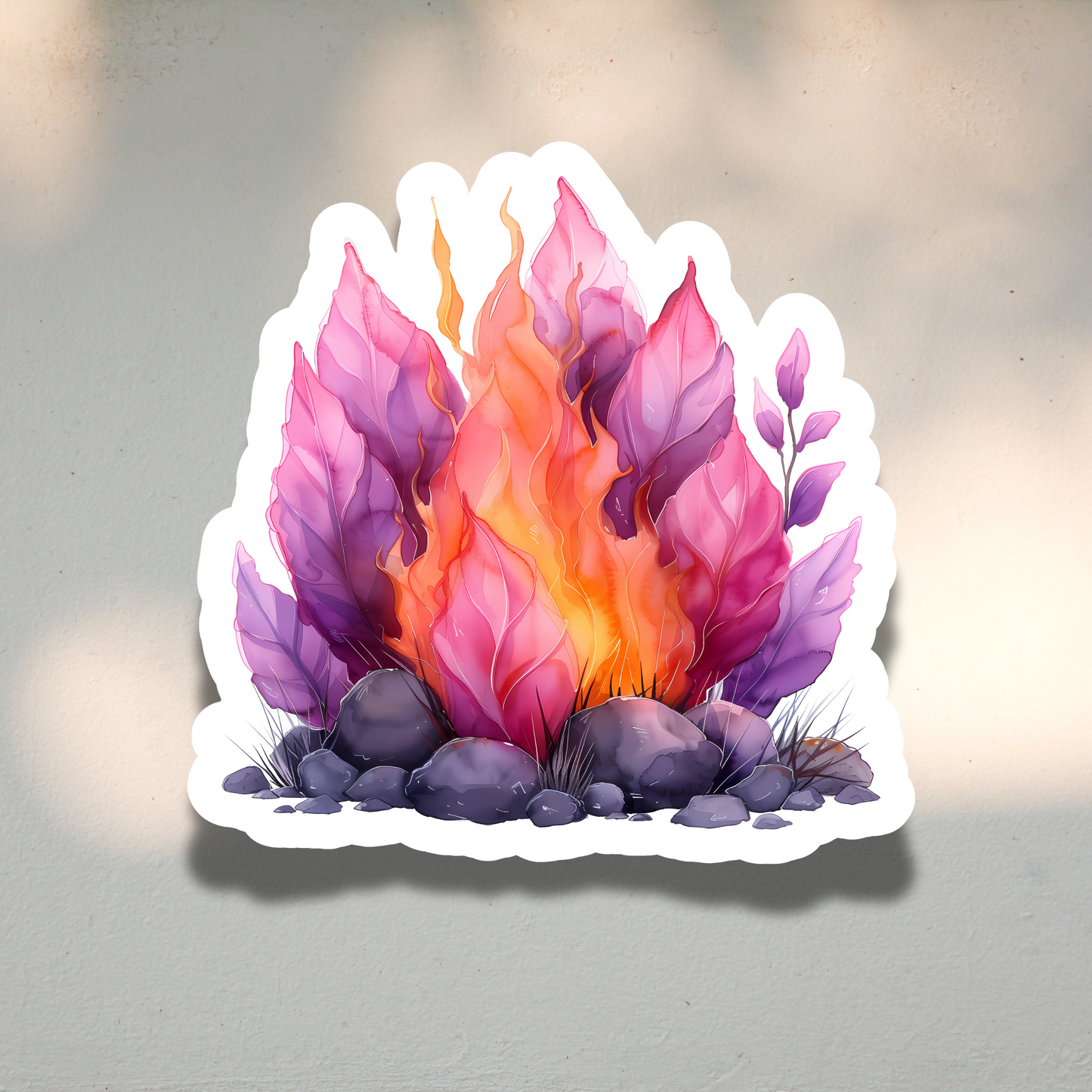Pink Hatch Sticker Sheet