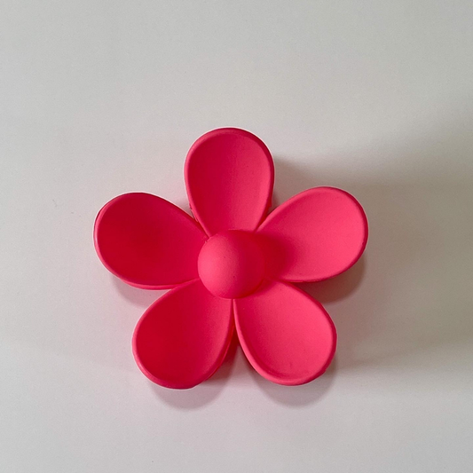Rose Blossom Flower Hair Claw
