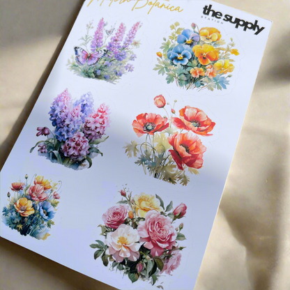 Modern Botanica Sticker Sheet