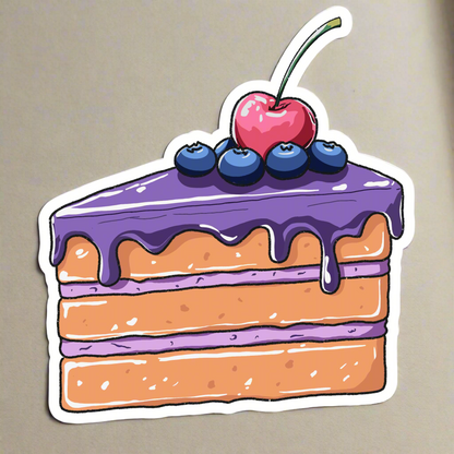 The Blueberry Table Waterproof Die Cut Stickers – Sweet & Durable Treats