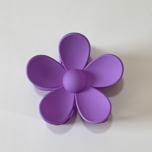 Lavender Bloom Flower Hair Claw