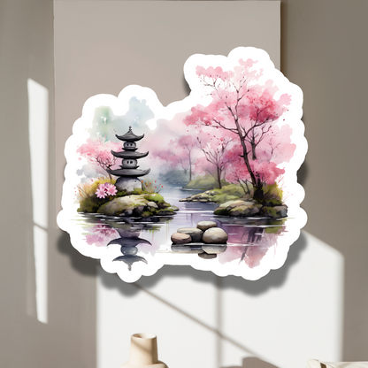 Zen Garden Sticker Sheet