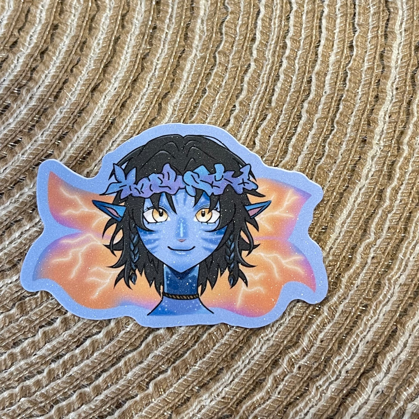 Avatar Waterproof Stickers – Jake, Neytiri & Kiri Character Stickers