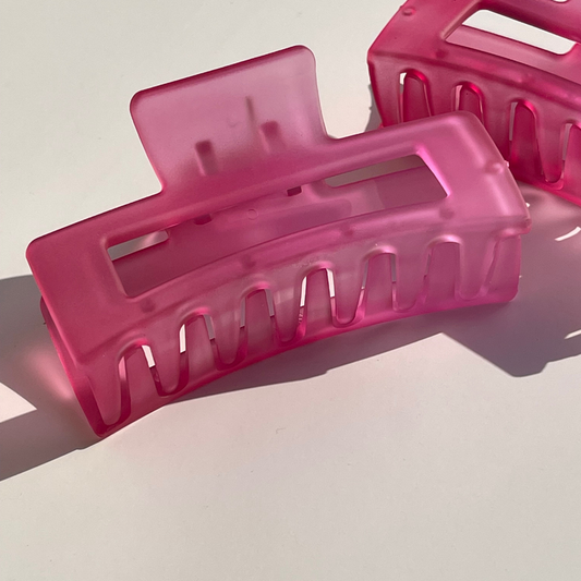Rose Blush Ombre Hair Claw
