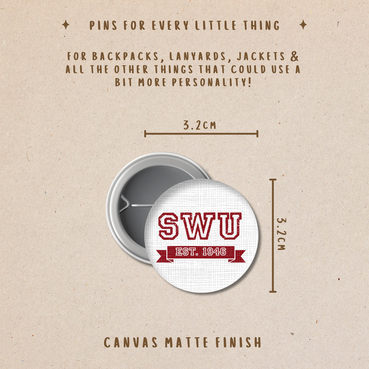 University Pins