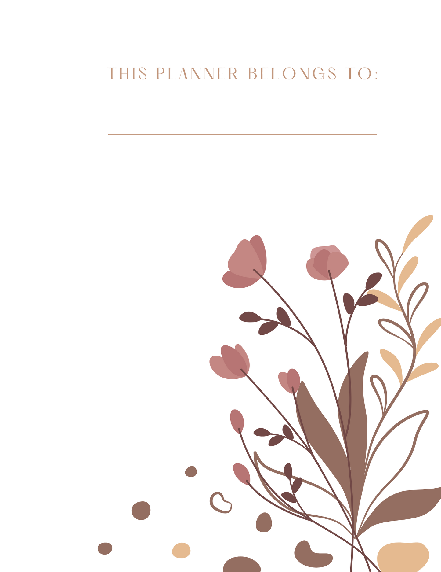 Weekly Planner April (Printable - Not a physical product)