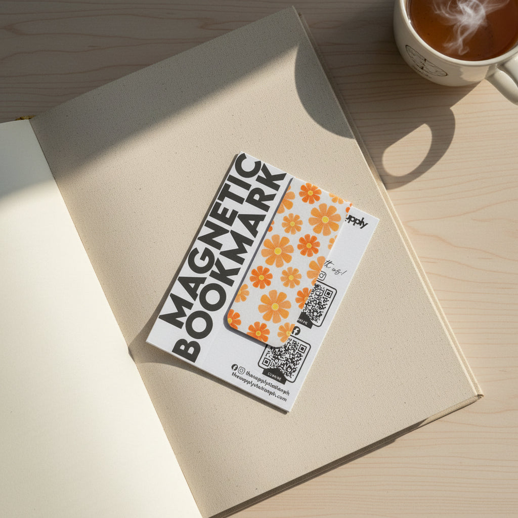 Floral Magnetic Bookmarks – Garden-Inspired Page Markers for Books, Journals & Planners