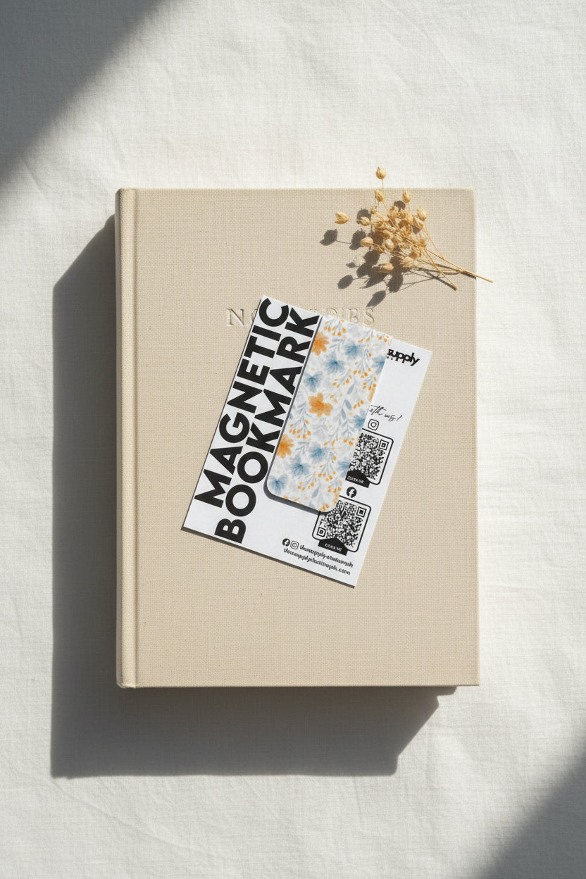 Floral Magnetic Bookmarks – Garden-Inspired Page Markers for Books, Journals & Planners