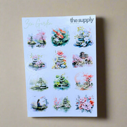 Zen Garden Sticker Sheet