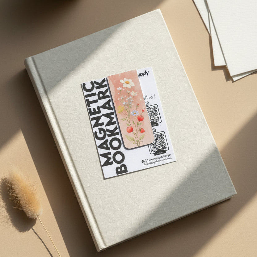 Floral Magnetic Bookmarks – Garden-Inspired Page Markers for Books, Journals & Planners