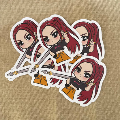 KPop Demon Hunters Waterproof Stickers