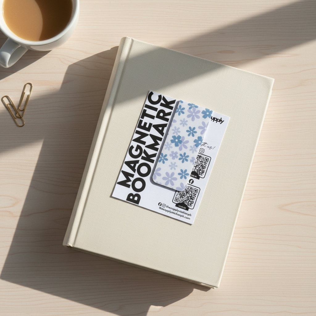 Floral Magnetic Bookmarks – Garden-Inspired Page Markers for Books, Journals & Planners