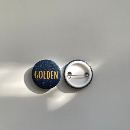 Glitter Button Pin – Sparkly, Fun, and Full of Personality
