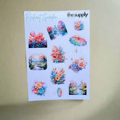 Radiant Garden Sticker Sheet
