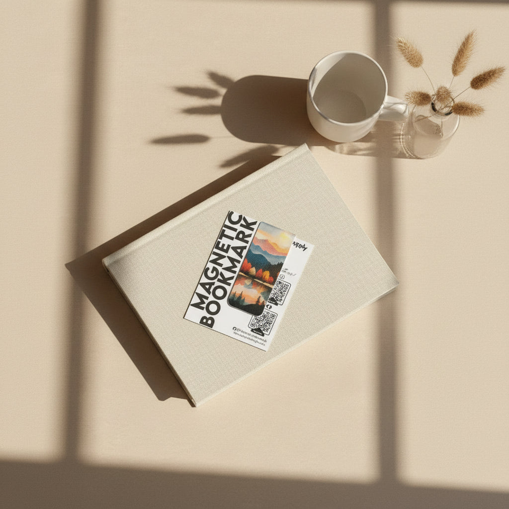 Minimalist Magnetic Bookmark – Cute & Minimal Bookmarks for Books, Planners & Journals