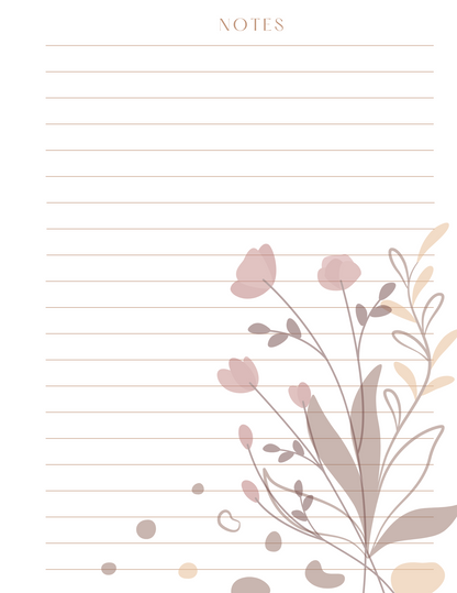 Weekly Planner April (Printable - Not a physical product)