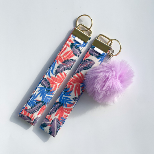 Tropical Breeze Wristlet Key Fob