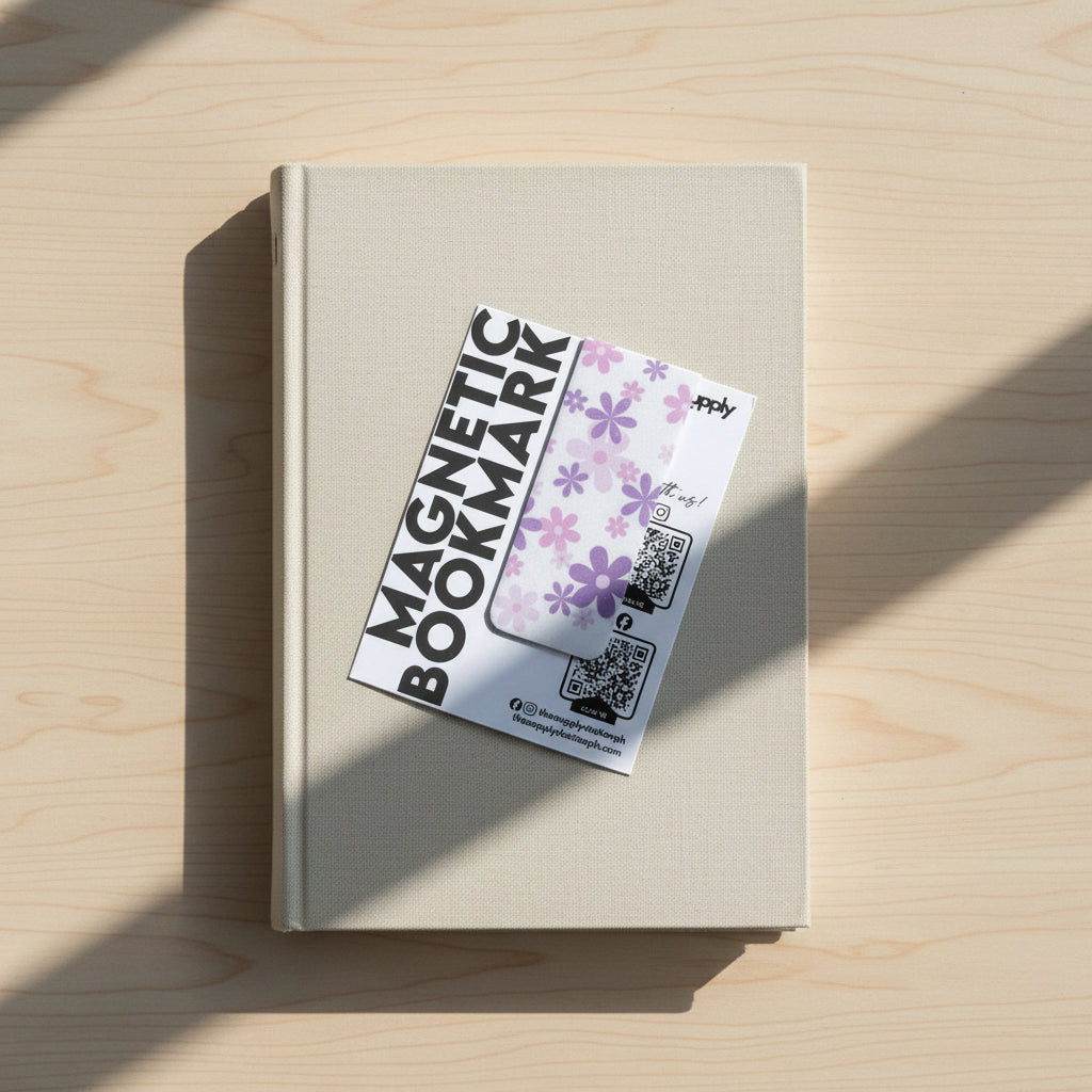 Floral Magnetic Bookmarks – Garden-Inspired Page Markers for Books, Journals & Planners