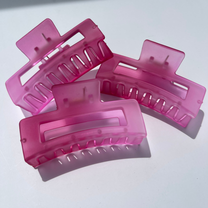 Rose Blush Ombre Hair Claw