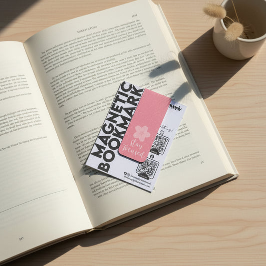 Floral Magnetic Bookmarks – Garden-Inspired Page Markers for Books, Journals & Planners