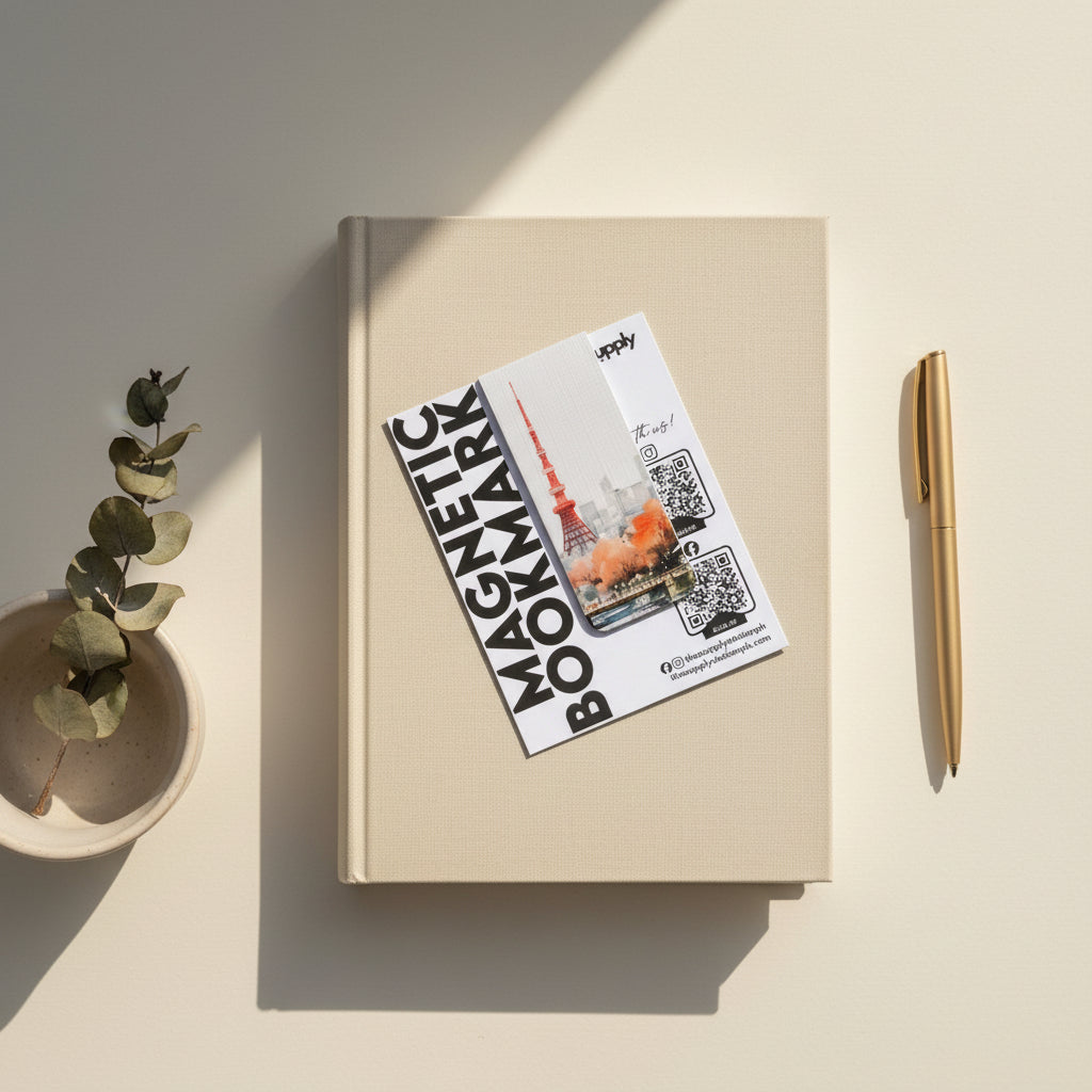 Wanderlust Magnetic Bookmarks – Travel-Inspired Page Markers for Books, Journals & Planners