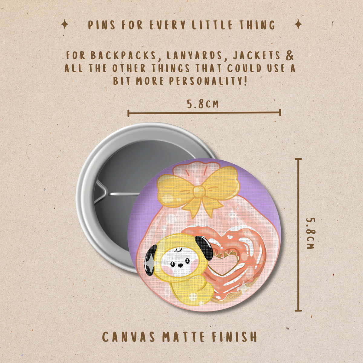 BTS Badge Pin | BTS Collectible Pins
