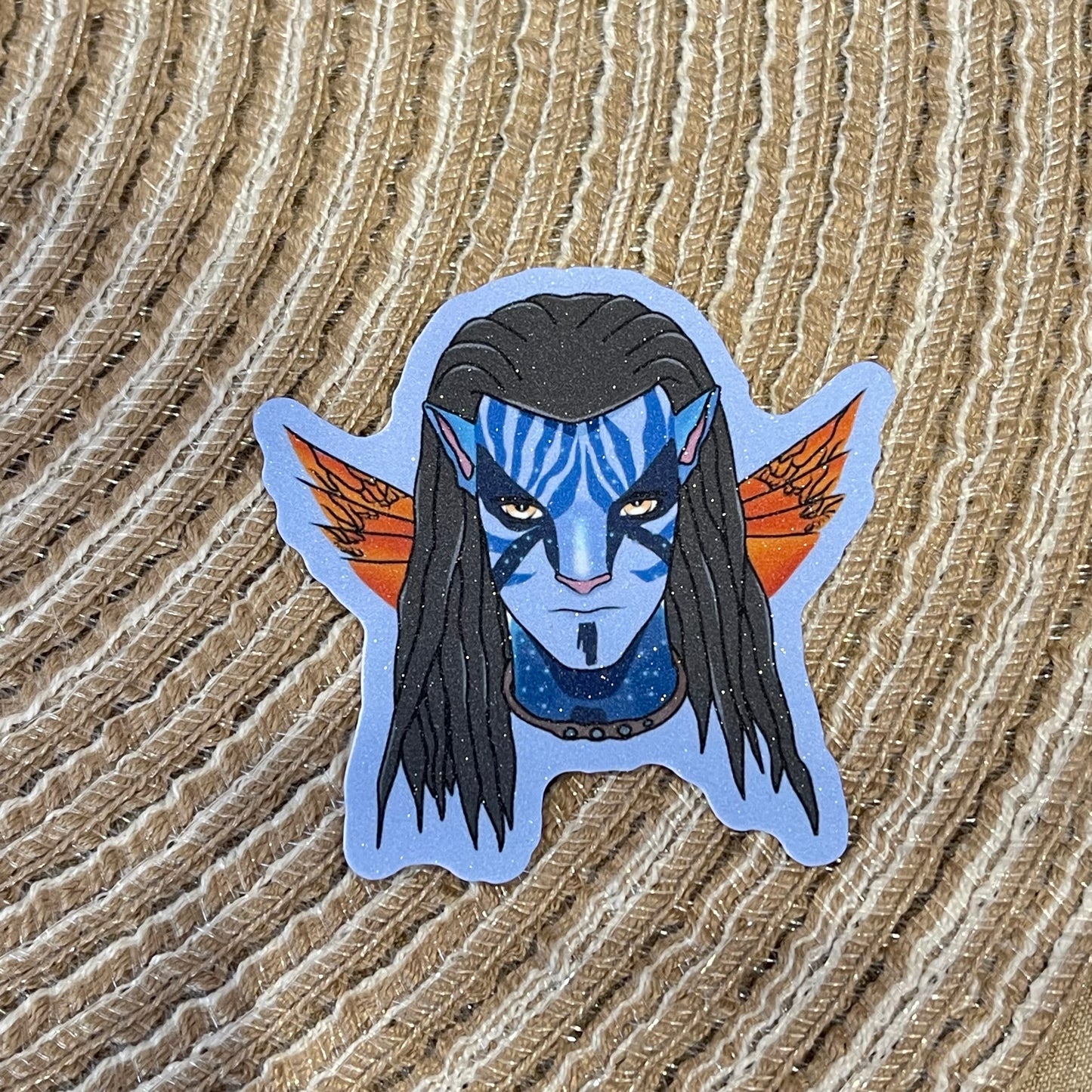 Avatar Waterproof Stickers – Jake, Neytiri & Kiri Character Stickers