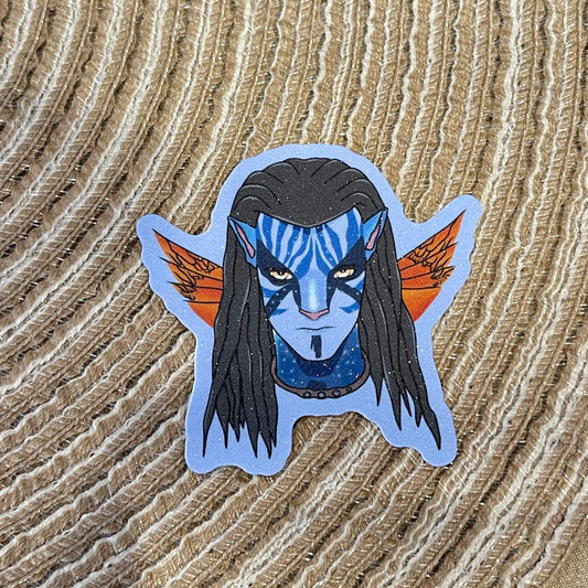 Avatar Waterproof Stickers – Jake, Neytiri & Kiri Character Stickers