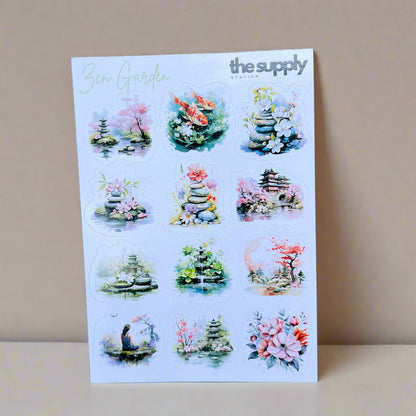 Zen Garden Sticker Sheet