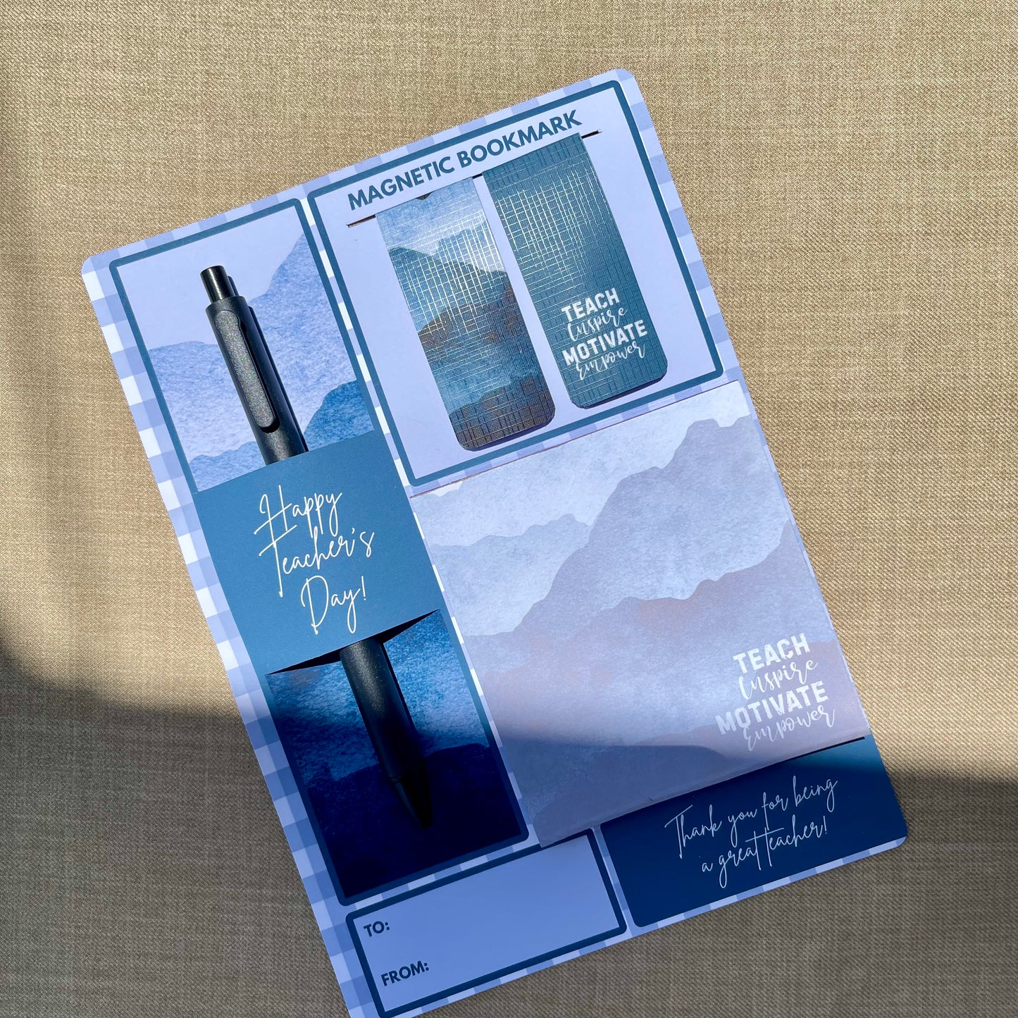 Teacher’s Bookmark-Note Set