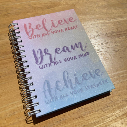 Lined Notebook – Spiral Bound Journal for School, Work, or Personal Writing