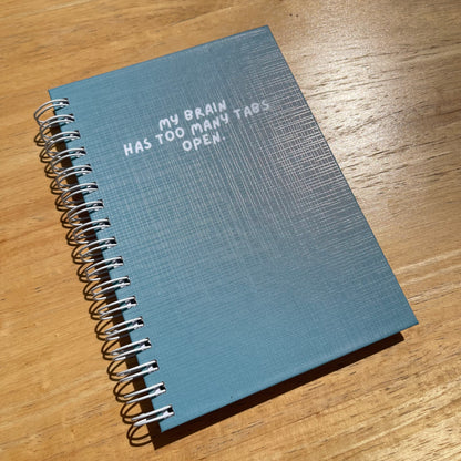Lined Notebook – Spiral Bound Journal for School, Work, or Personal Writing