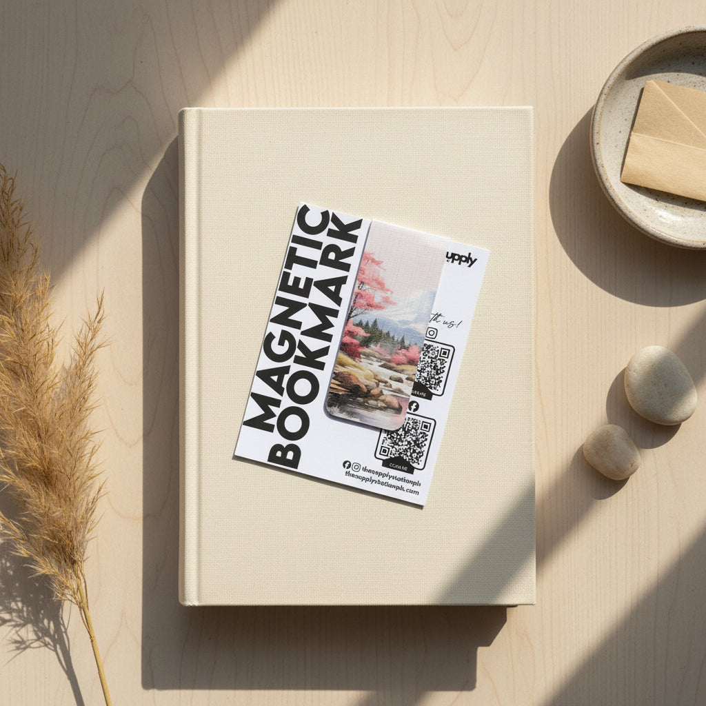 Wanderlust Magnetic Bookmarks – Travel-Inspired Page Markers for Books, Journals & Planners