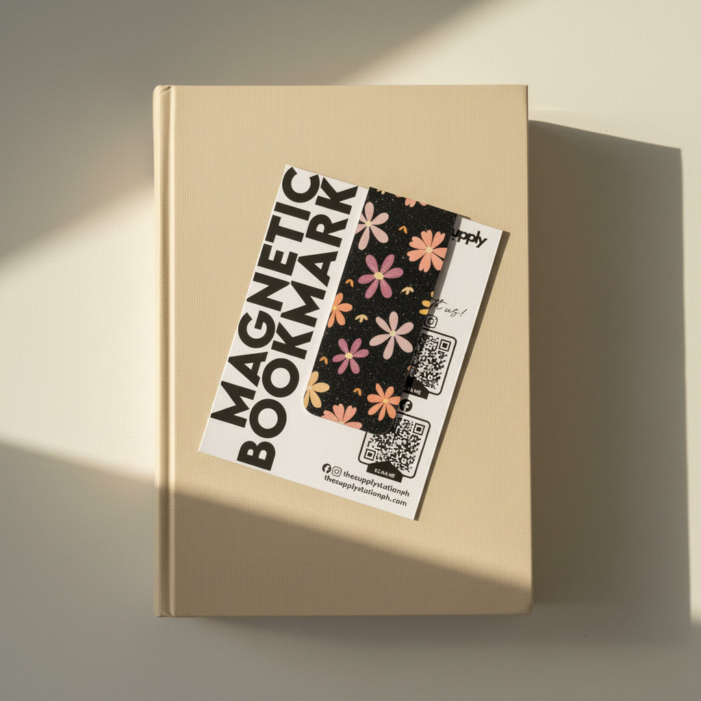 Floral Magnetic Bookmarks – Garden-Inspired Page Markers for Books, Journals & Planners