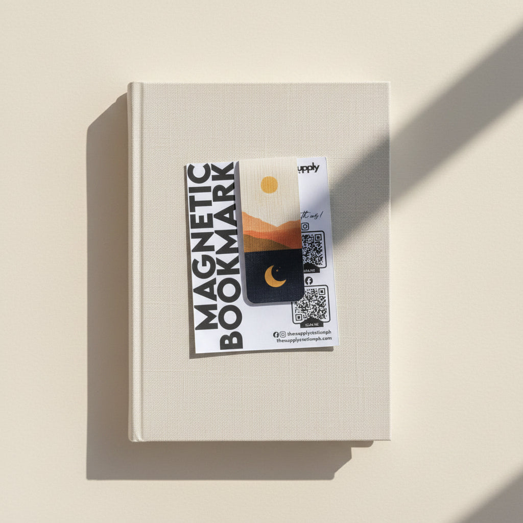 Minimalist Magnetic Bookmark – Cute & Minimal Bookmarks for Books, Planners & Journals