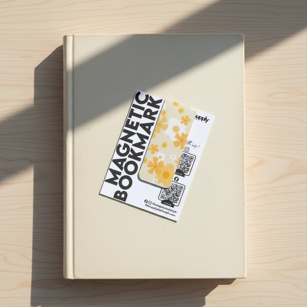 Floral Magnetic Bookmarks – Garden-Inspired Page Markers for Books, Journals & Planners