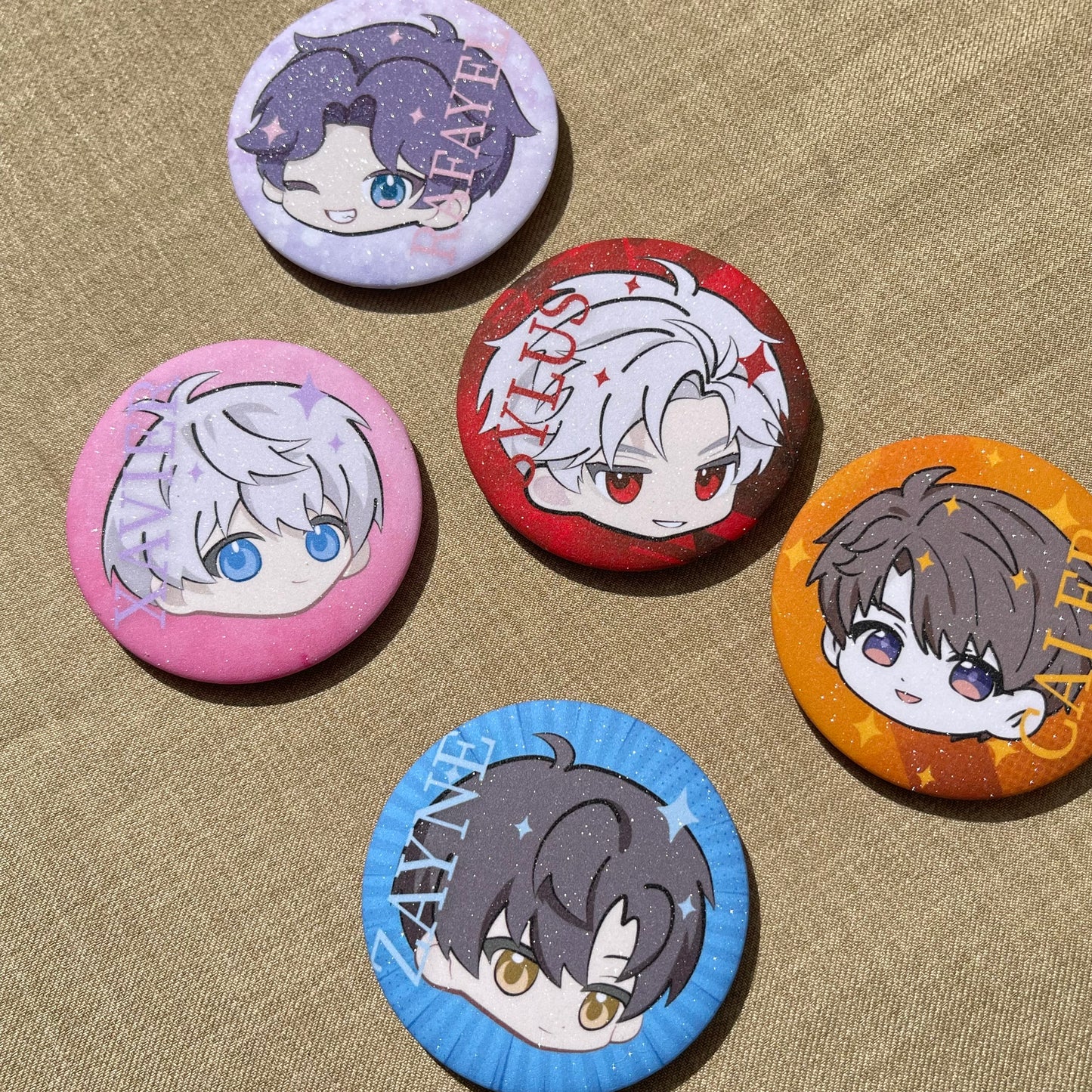 Love and Deepspace Button Pin