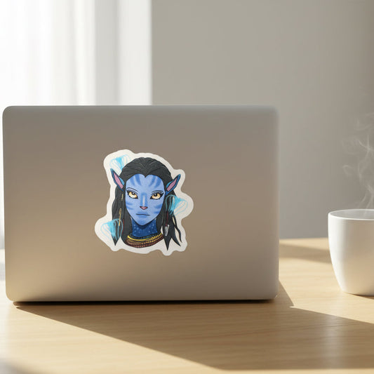 Avatar Waterproof Stickers – Jake, Neytiri & Kiri Character Stickers