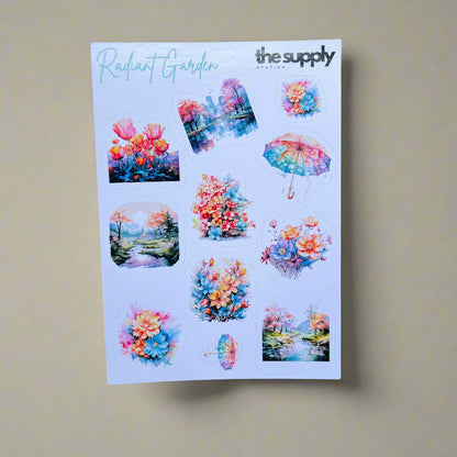 Radiant Garden Sticker Sheet