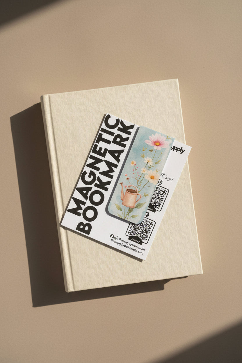 Floral Magnetic Bookmarks – Garden-Inspired Page Markers for Books, Journals & Planners