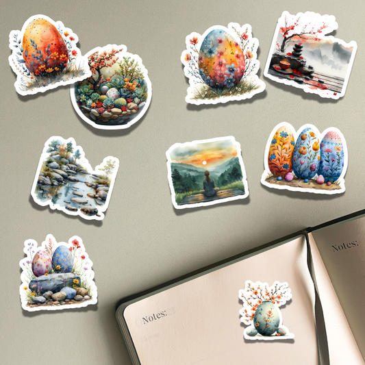 Easter Hush Sticker Sheet