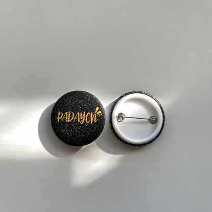 Glitter Button Pin – Sparkly, Fun, and Full of Personality