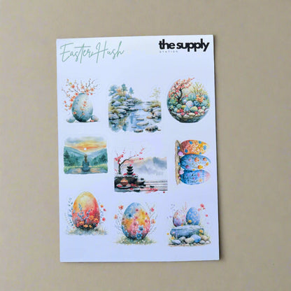 Easter Hush Sticker Sheet