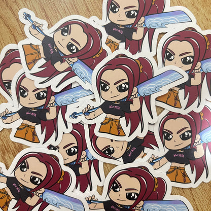 KPop Demon Hunters Waterproof Stickers