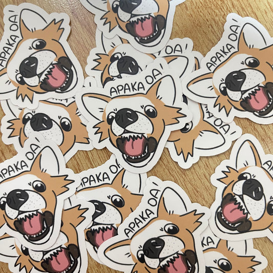 Dog Die-Cut Waterproof Stickers