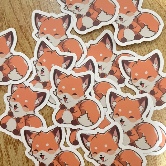 Dog Die-Cut Waterproof Stickers