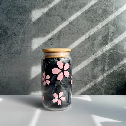 Hanami Borosilicate Glass Soda Cup - Hot and Iced Drink Cup