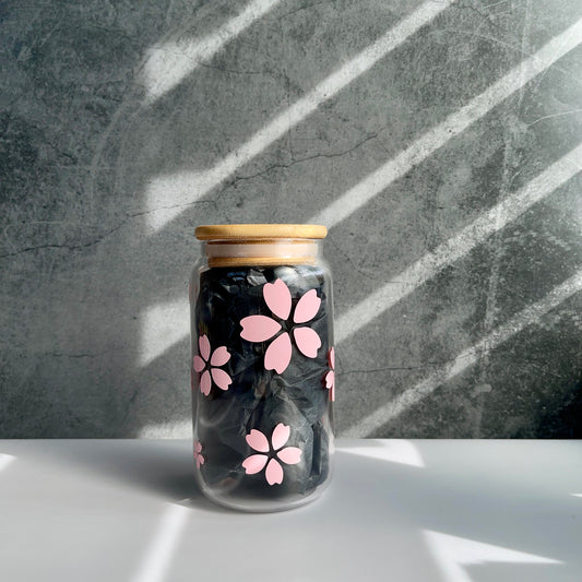 Hanami Borosilicate Glass Soda Cup - Hot and Iced Drink Cup