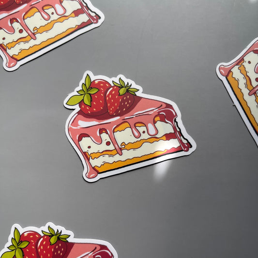 Sugar Berry Delights Die-Cut Waterproof Sticker