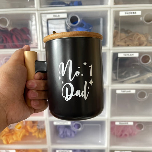 Personalized Ceramic Mug for Dad – Custom Father’s Day Gift | Coffee Mug for Dads Who Deserve the Best